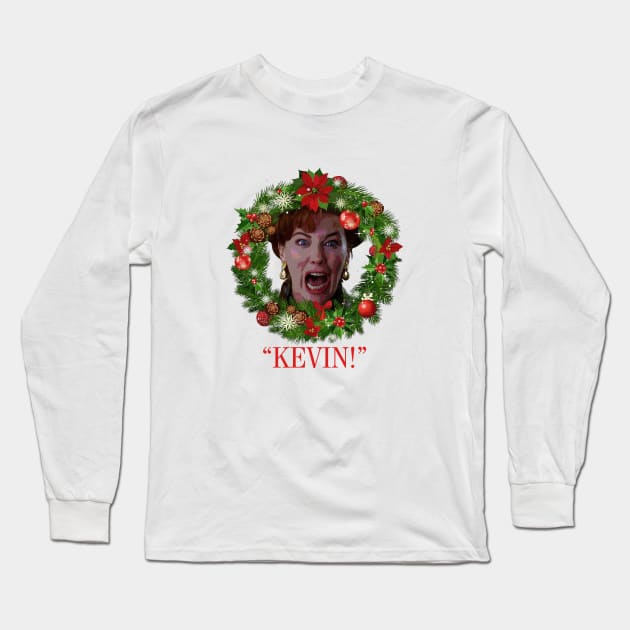 Kevin Movie Quotes Christmas Ornament Long Sleeve T-Shirt by danyrans